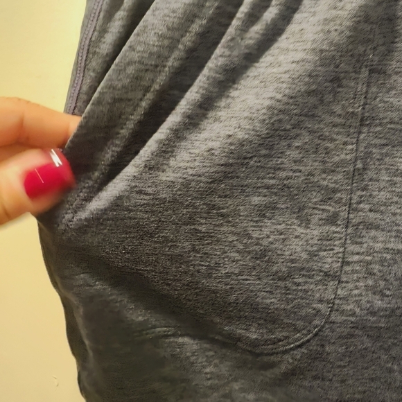 90 Degrees Gray women's Athletic Shorts size M - Picture 6 of 9